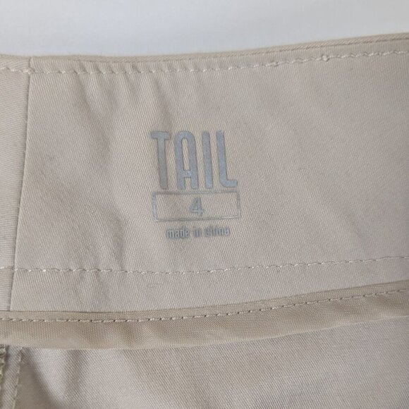 Tail Golf Pants Womens Size 4 Tech Hiking Khaki Activewear Outdoors - Picture 4 of 13